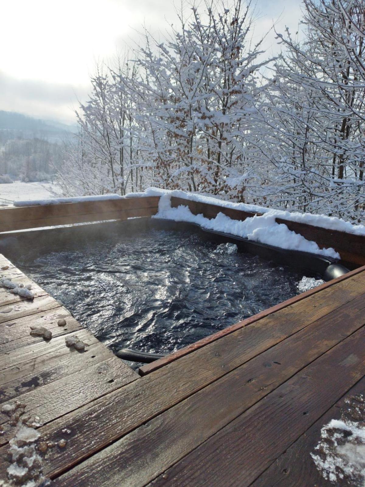 Le Chalet M - Cabana Cu O Panorama De Poveste. Surdesti  ภายนอก รูปภาพ