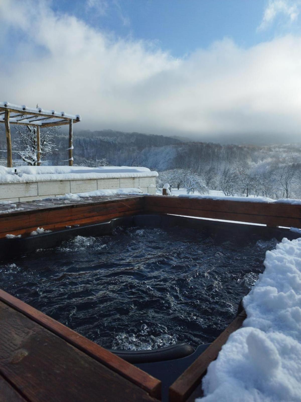 Le Chalet M - Cabana Cu O Panorama De Poveste. Surdesti  ภายนอก รูปภาพ